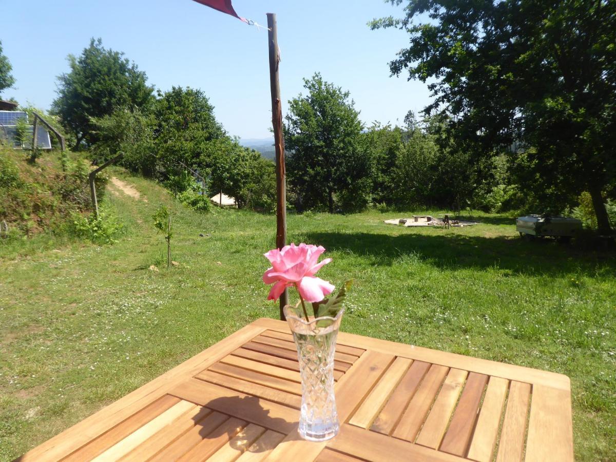 Rosa The Cosy Cabin - Gypsy Wagon - Shepherds Hut, River Views Off-Grid Eco Living Pedrogao Grande Dış mekan fotoğraf