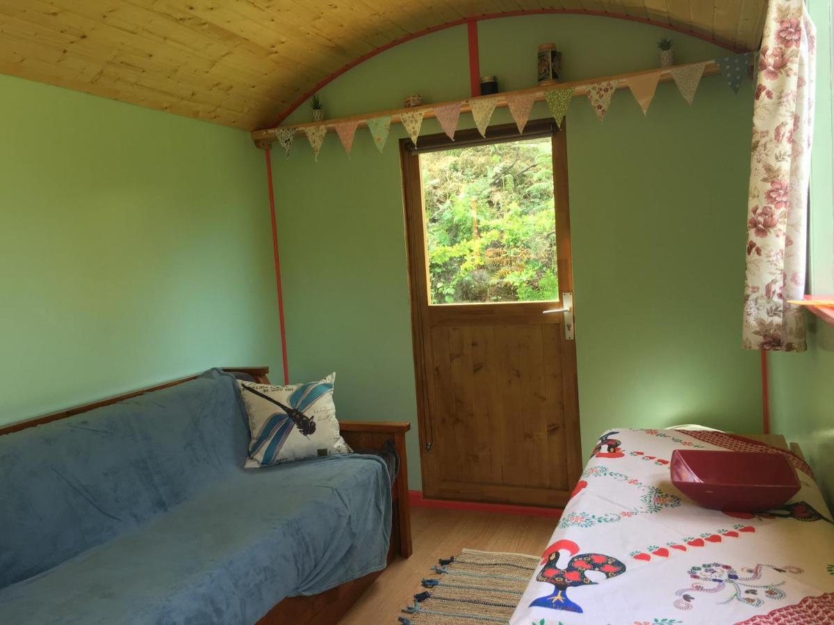 Rosa The Cosy Cabin - Gypsy Wagon - Shepherds Hut, River Views Off-Grid Eco Living Pedrogao Grande Dış mekan fotoğraf