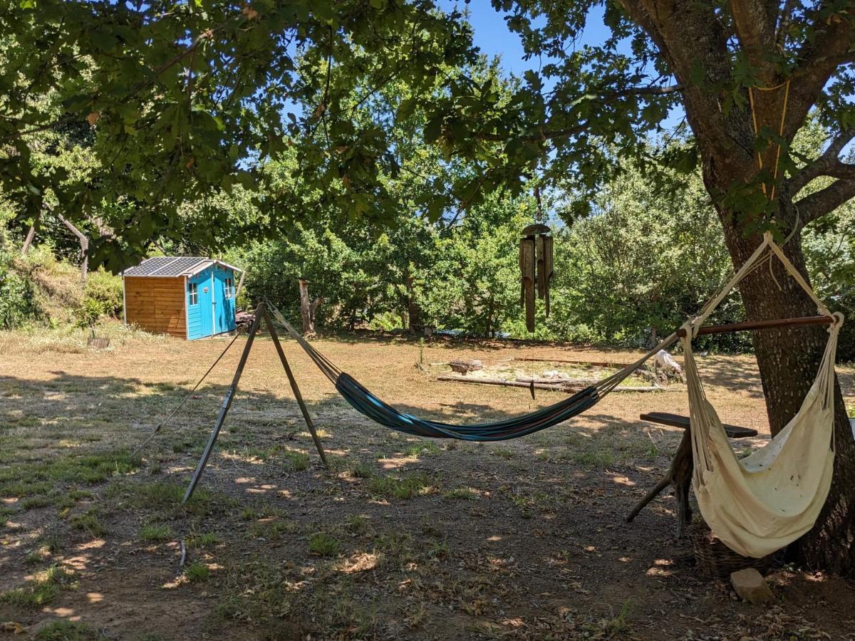 Rosa The Cosy Cabin - Gypsy Wagon - Shepherds Hut, River Views Off-Grid Eco Living Pedrogao Grande Dış mekan fotoğraf